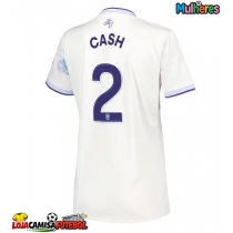 Camisa de Futebol Aston Villa Matty Cash #2 Equipamento Alternativo Mulheres 2025-26 Manga Curta
